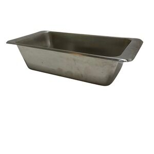 Vtg Revere Ware 2517 Stainless Steel Bread Loaf Pan 2 Qt 9.5x5.25x2.75 Baking 94